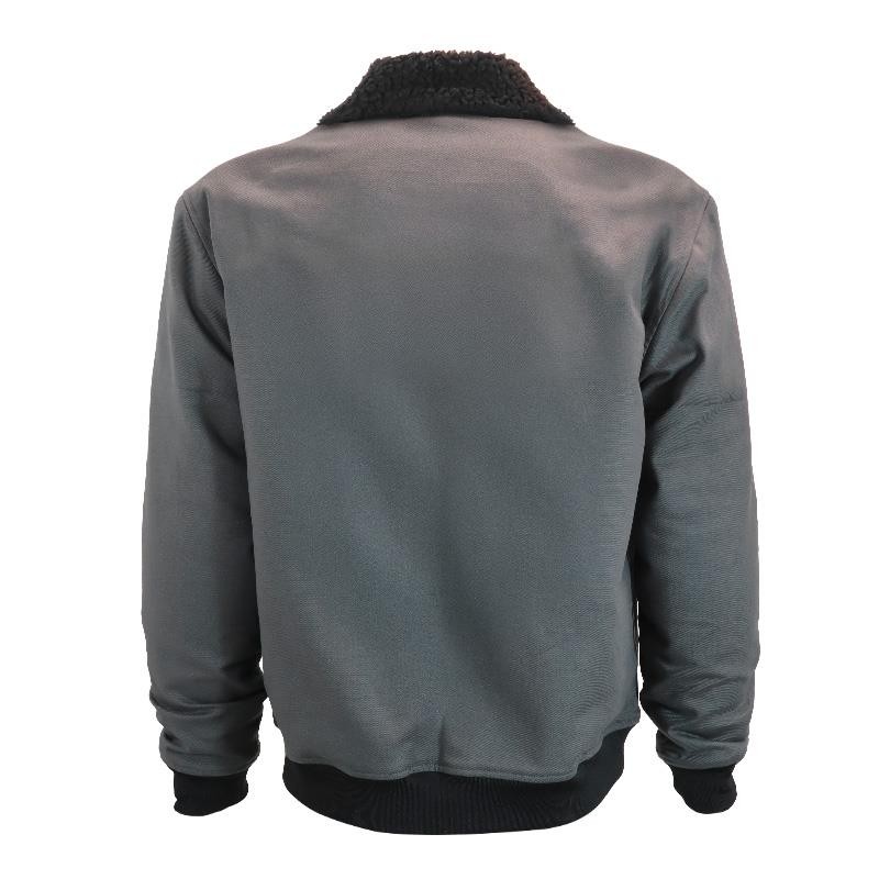 Blouson Goat Gris/Noir