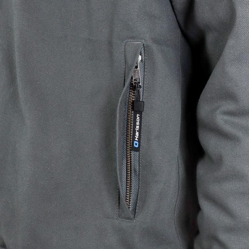 Blouson Goat Gris/Noir