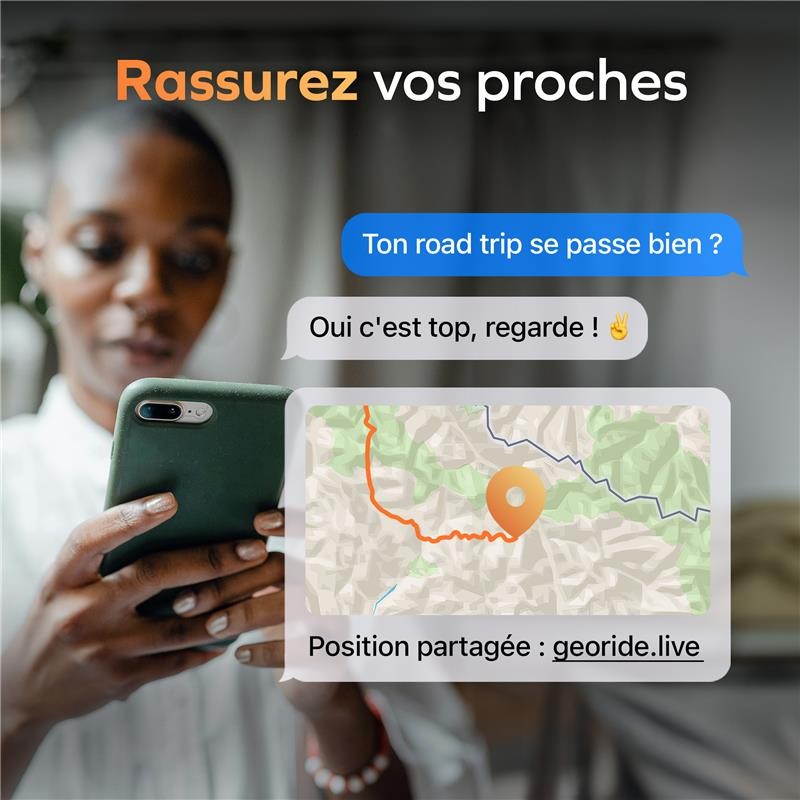 GeoRide 3- Tracker GPS- Alarme Moto Intelligente