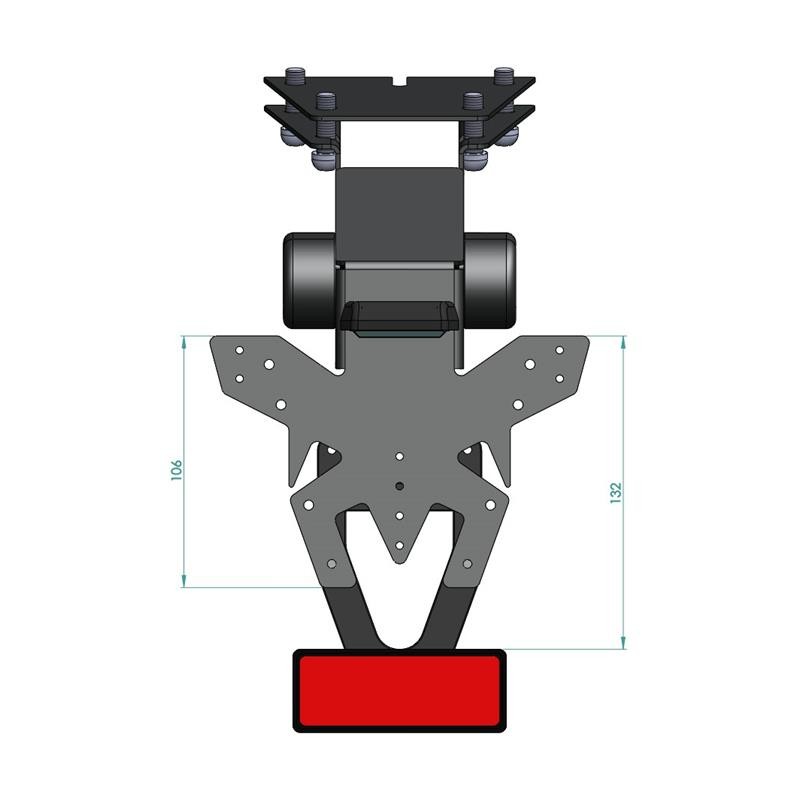 Support de plaque Yamaha TRACER 7 & GT