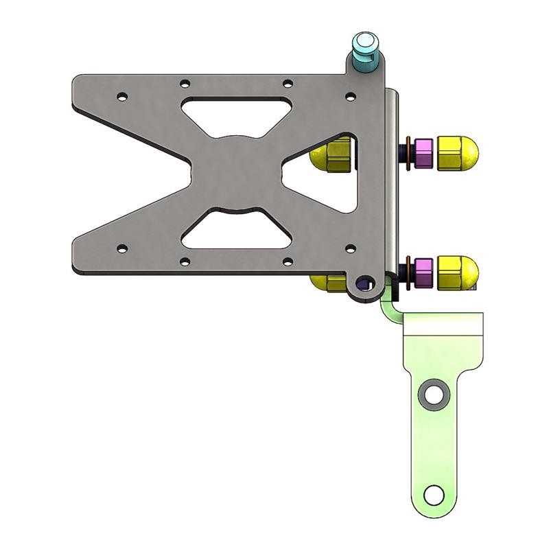 Support de plaque latéral Harley-Davidson Softail FXDR 114