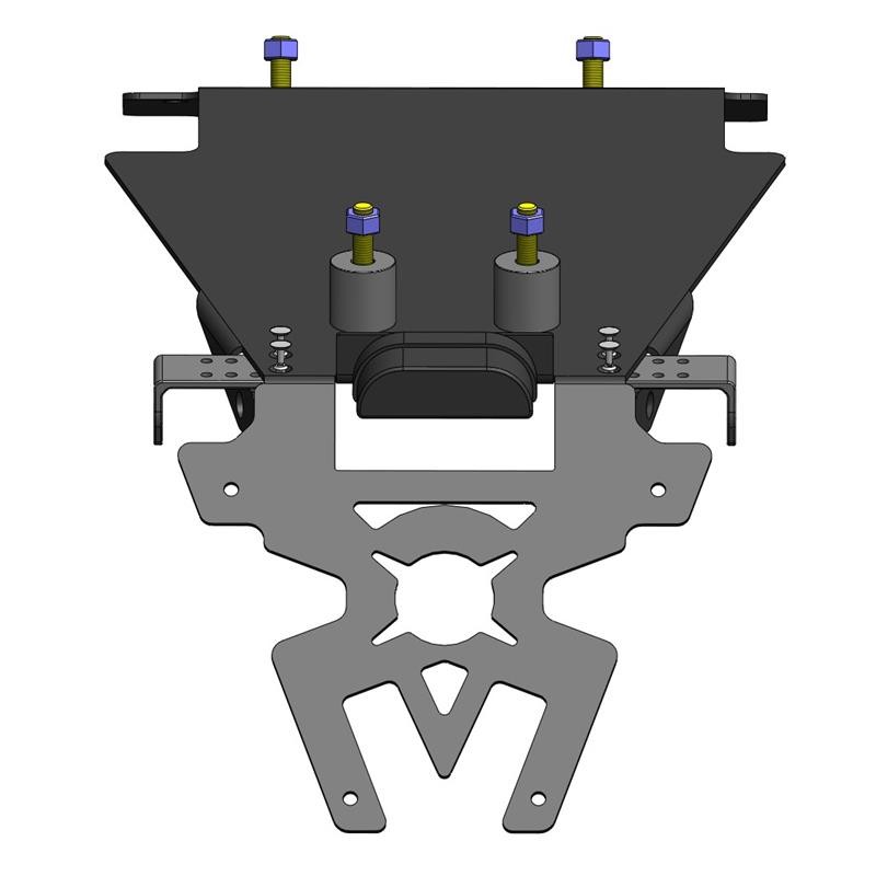 SUPPORT DE PLAQUE TRIUMPH BONNEVILLE 865
