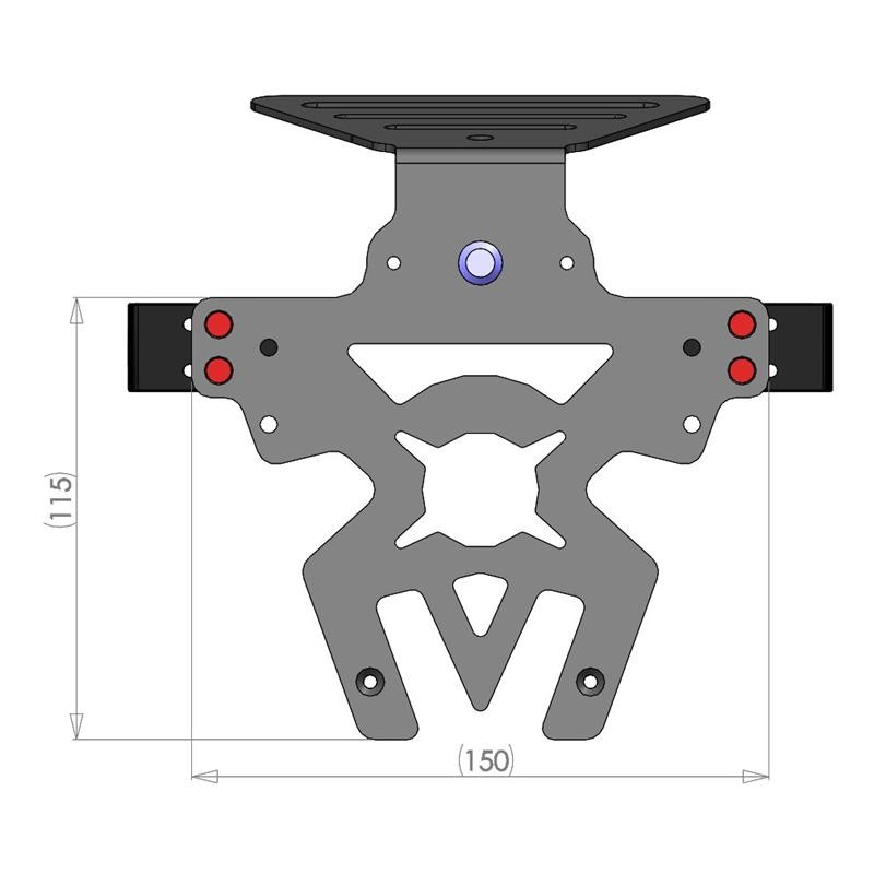 Support de plaque universel