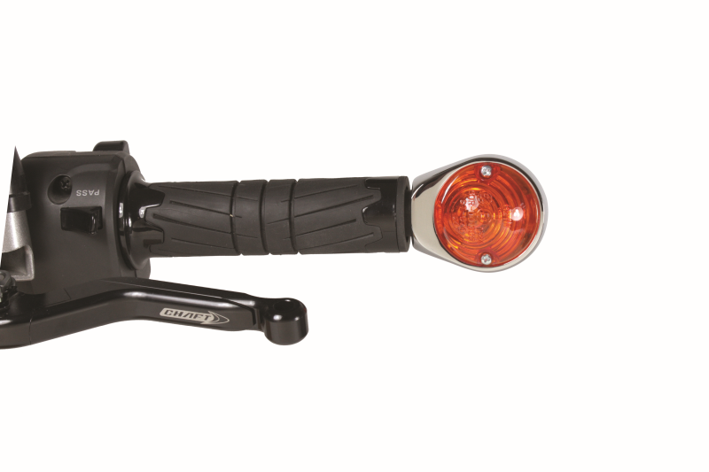 Clignotants Iconic Chrome/Orange